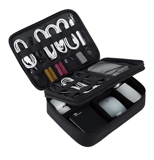 Travel Universal Electronic Cable Organizer Case Durable Accessories Pouch Travel Universal Electronic Cable Organizer Case Durable Accessories Pouch